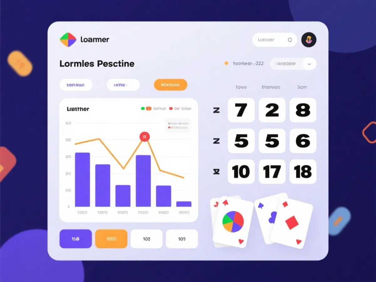 最新開獎查詢示意畫面