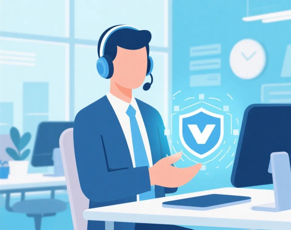 安全資訊與服務流程示意